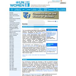 Commission on the Status of Women - UNCSW