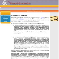 The Trilateral Commission - Commissione Trilaterale - Gruppo Italiano