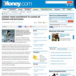 Lenders 'meet commitment' to contact all interest-only borrowers - YourMoney