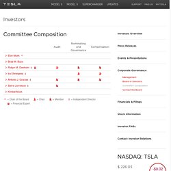 Committee Composition