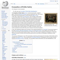 Committee of Public Safety