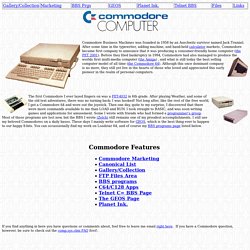 Commodore Computers "Commie web page