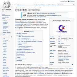Commodore International