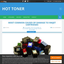 Most Common Causes Of Damage To Inkjet Cartridges