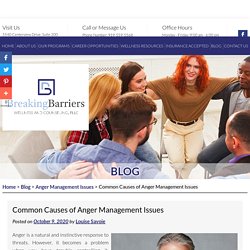 Common Causes of Anger Management Issues