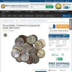 Common Date Circulated Peace dollars