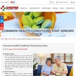 Common Health Conditions That Seniors Face