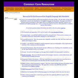 Common Core Resources: DarkeNet