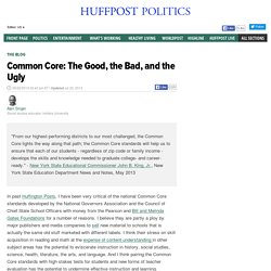 Alan Singer: Common Core: The Good, the Bad, and the Ugly