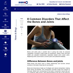 8 Common Disorders That Affect the Bones and Joints