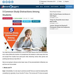 5 Common Study Distractions Among Students