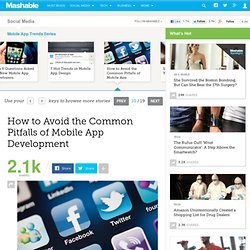 How to Avoid the Common Pitfalls of Mobile App Development