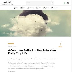 4 Common Pollution Devils In Your Daily City Life