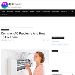 Common AC Problems And How To Fix Them