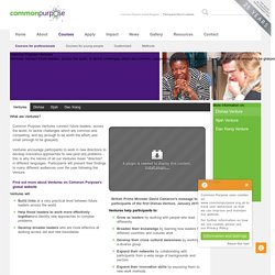 Common Purpose UK - Common Purpose Ventures