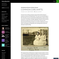 Common Core Shifts
