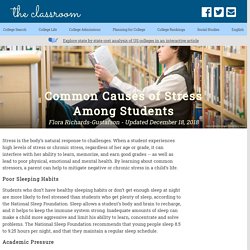 Common Causes of Stress Among Students