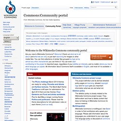Commons: Community Portal
