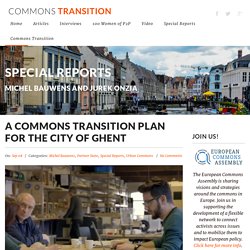 A Commons Transition Plan for the City of Ghent - Commons Transition