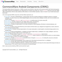 Android Components
