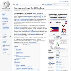 Commonwealth of the Philippines