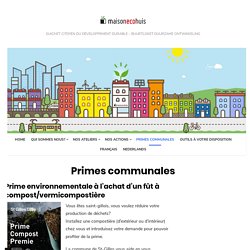 Primes communales – MaisonEcoHuis