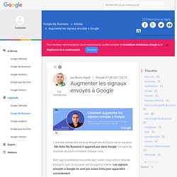 Augmenter les signaux envoyés à Google - Communauté des Annonceurs Google