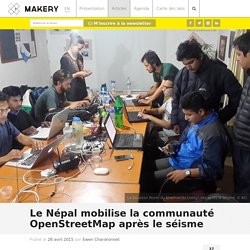 Le Népal mobilise la communauté OpenStreetMap après le séisme