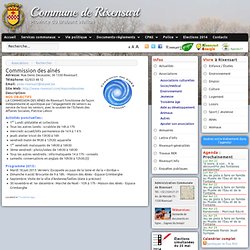 Commune de Rixensart - Commission des aînés