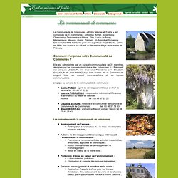 communes - Communauté de Communes entre Nièvres et Forêts.