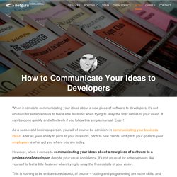 How to Communicate Your Ideas to Developers