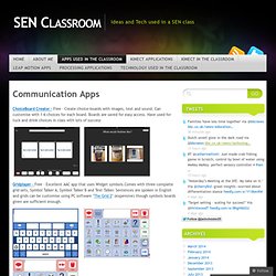 Communication Apps « SEN Classroom