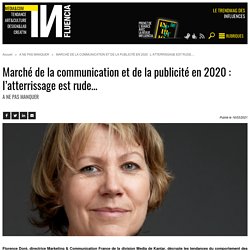 Marché de la communication et de la publicité en 2020 : l’atterrissage...