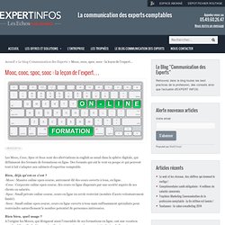 Blog d'EXPERT INFOS sur la communication des experts-comptablesEXPERT INFOS Solutions de communication pour experts-comptables