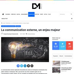 La communication externe en entreprise