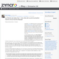 La théorie du baby-foot : trois clés de la communication interne et du travail d’équipe « Zyncro Blog France