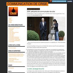 Communication de crise & gestion de crise - Mediatique, sociale, sanitaire, environnementale, politique