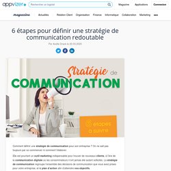 Stratégie de communication : méthodologie, exemple PDF