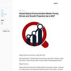 Global Optical Communication Market Trends, Drivers and Growth Projection Up to 2027