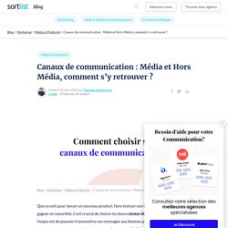 Canaux de communication — Le Média, Hors Média, comment s’y retrouver – Sortlist Blog