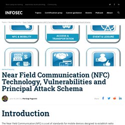 Near Field Communication (NFC) Technology, Vulnerabilities and Principal Attack Schema - Infosec Resources