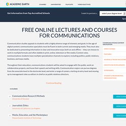 Video Courses on Academic Earth