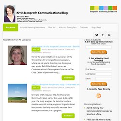 Kivi's Nonprofit Communications Blog — Written for do-it-yourself nonprofit marketers and one-person nonprofit communications departments.