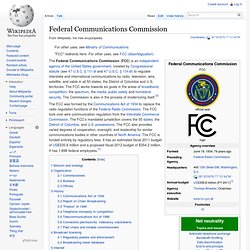 Federal Communications Commission