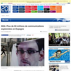 NSA: Plus de 60 millions de communications espionnées en Espagne