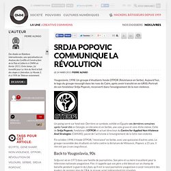 Srdja Popovic communique la révolution