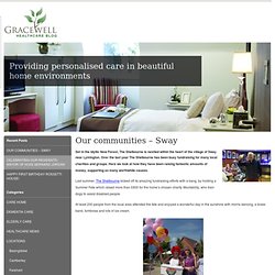 Our communities - Sway - Quality Elderly & Dementia Care Solutions