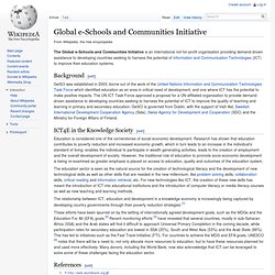 Global e-Schools and Communities Initiative