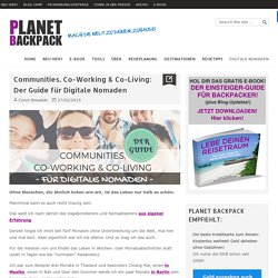 Die besten Communities & Co-Living Projekte für Digitale Nomaden