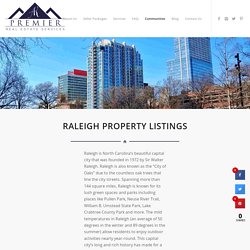 Best Raleigh Communities and Property Listings